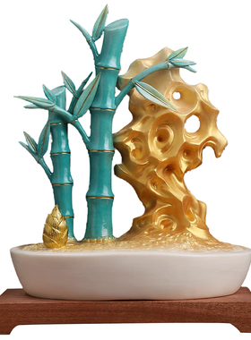 东方泥土陶瓷节节高摆件乔迁礼