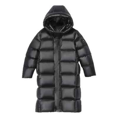 小骆驼儿童羽绒服鹅绒冬季保暖童装男女童中大童2025新款长款外套