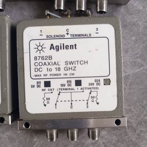 询价-agilent8762B  DC-18G  24V电子开关编