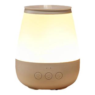 美的加湿器小型家用卧室内静音喷雾空气房间床头办公室工位桌面香薰一体带夜灯迷你学生宿舍便携高级女生礼物