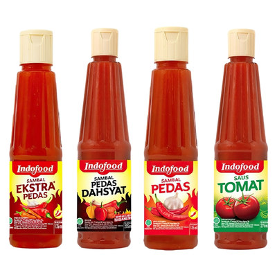 Indofood营多福特辣蒜味辣椒酱