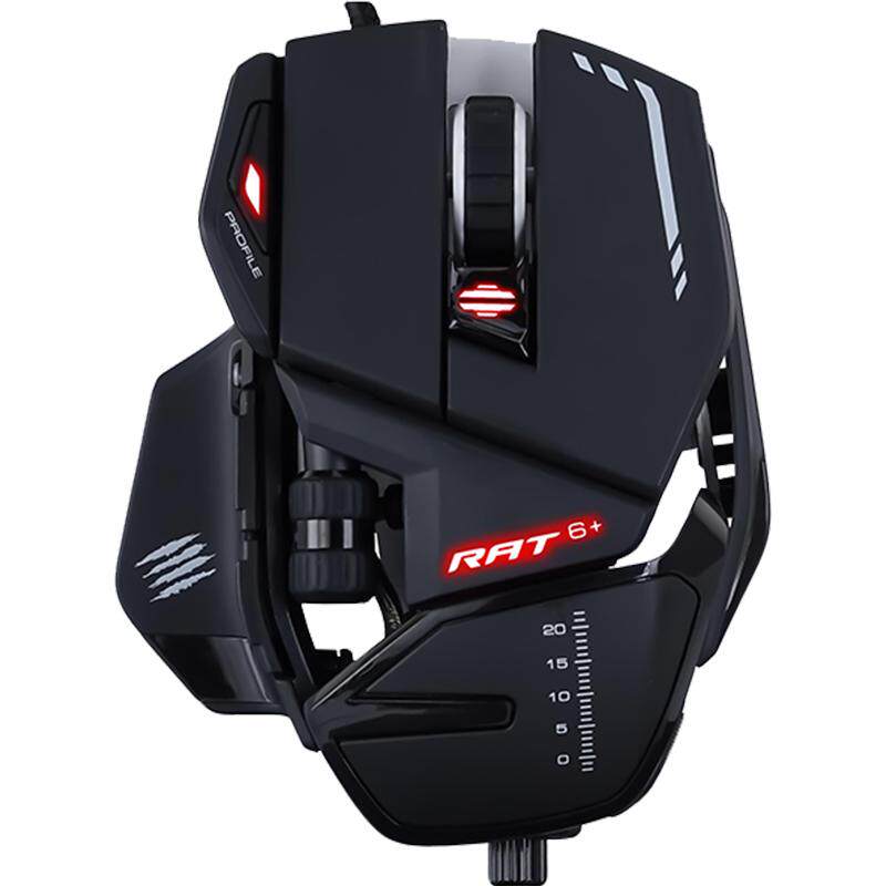 美加狮RAT6+游戏电竞有线机有线鼠标