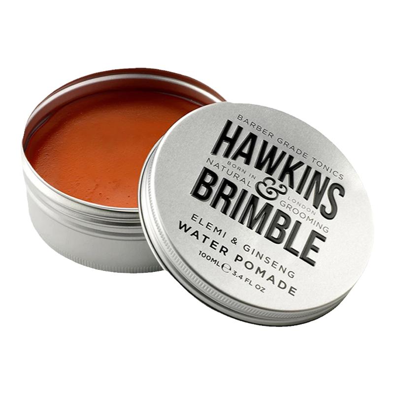 品牌直发英国 HAWKINS& BRIMBLE水基发蜡100ml霍金斯小银罐发油