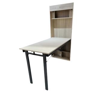 入柜式壁挂折叠桌五金框架结构可伸缩转换餐桌隐藏式现代简约支架