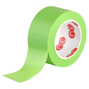 3J5186美纹纸弱粘分色纸和纸胶带不粘胶带易剥离不伤乳胶漆墙面易撕不残留胶痕艺术漆硅藻泥分线无痕纸胶带