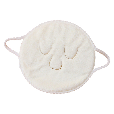 晨分热敷毛巾挂耳超柔面膜巾