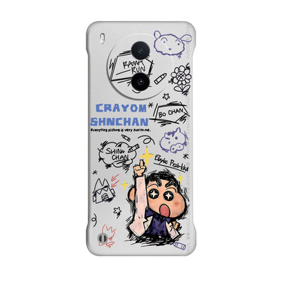 西装小新适用vivoy600pro手机壳y500保护套y300pro防摔y200gt可爱卡通y100硬壳vivo无边框y78+透明十创意por