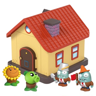 正版授权植物大战僵尸玩具全套2大家族豌豆射手3儿童弹射巨人套装