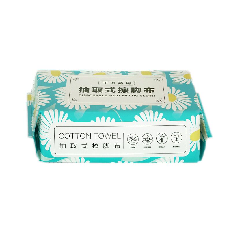 加厚吸水抽取式擦脚布擦脚巾