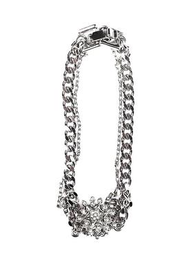 sdeer时尚嘻哈不规则双层手链