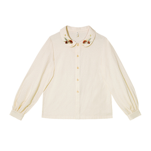 栗栗皆金桂 清水溪国风改良汉服秋季汉元素比甲日常百搭全棉衬衫