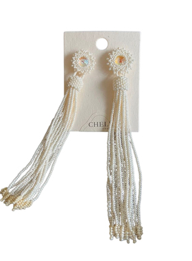 cheli丘林结婚婚礼摄影夸张耳饰