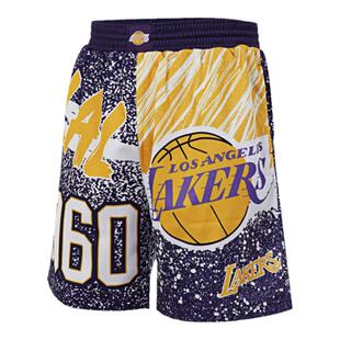 Mitchell&Ness短裤美式复古潮流时尚印花NBA大队标运动短裤集合MN