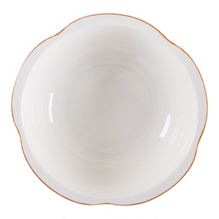 排骨汤碗家用盛汤陶瓷釉下彩花边水煮鱼毛血旺大汤碗食品级汤盆碗