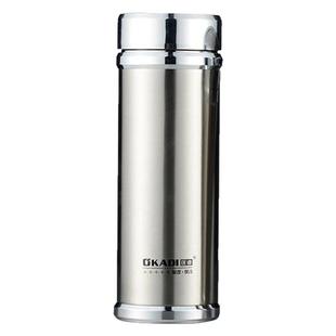 匡迪华象304不锈钢高档商务保温杯男士办公泡茶杯定制刻字杯子