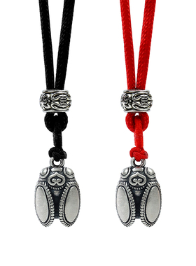 一鸣惊人项链纯银逢考必过红绳