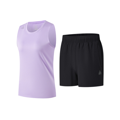 匹克速干运动背心套装