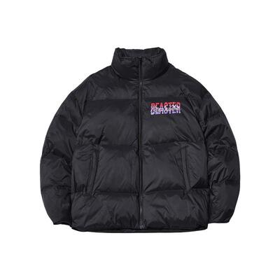 BEASTER油墨印花白鸭绒羽绒服