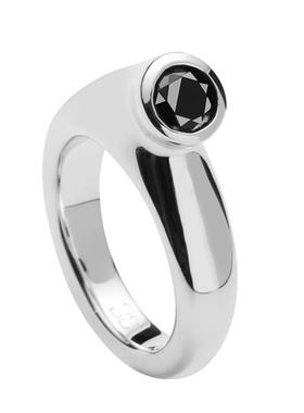 3E情侣铜镀白金日常原创设计戒指