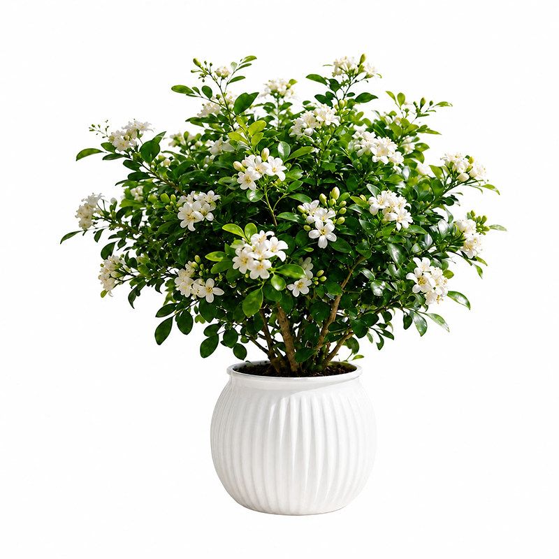 九里香盆栽绿植驱蚊植物茉莉花室内花苞树苗阳台盆景客厅耐阴适合