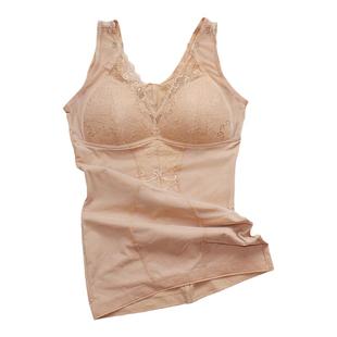 秋冬无钢托背心保暖束身衣免穿文胸收腹美体加绒紧身180斤可穿