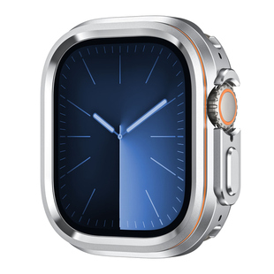 适用苹果watchUltra手表保护壳金属壳苹果Ultra1/2/3锌合金保护壳