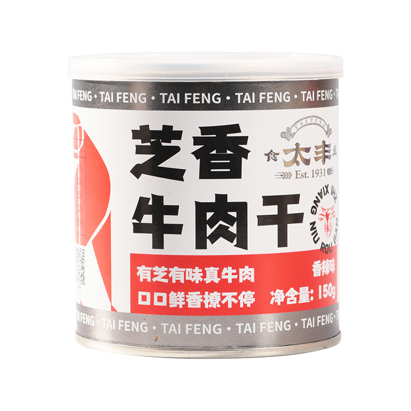 太丰芝香牛肉干大片手撕卤牛肉干