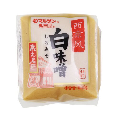 日式味增 丸三爱西京风白味噌鳕鱼裙带菜味噌底料料理黄豆大酱汤