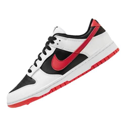 Nike Dunk Low 耐克男女同款低帮DUNK运动板鞋 黑白红 FD9762-061