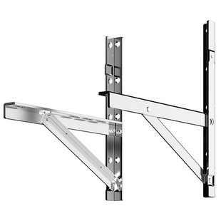 304不锈钢空调外机支架加厚挂架适用美的格力海尔1.5/2/3P匹通用