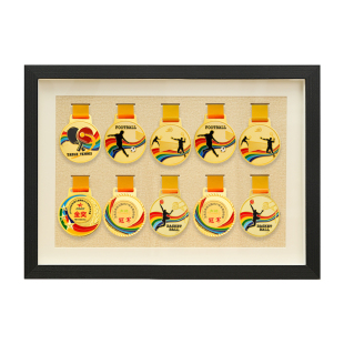 KEEP马拉松奖牌展示架金牌挂架奖章展示框奖杯收纳盒放徽章的架子