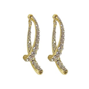 法式小清新设计感耳环镶钻超闪优雅大气耳饰瑞丽杂志款气质耳钉潮