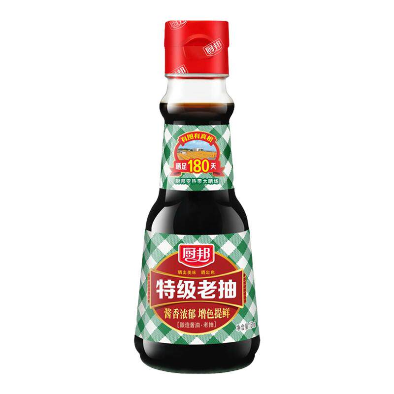 【小样】厨邦特级老抽150ml 味极鲜黄豆小瓶家用炒菜红烧煲仔饭酱