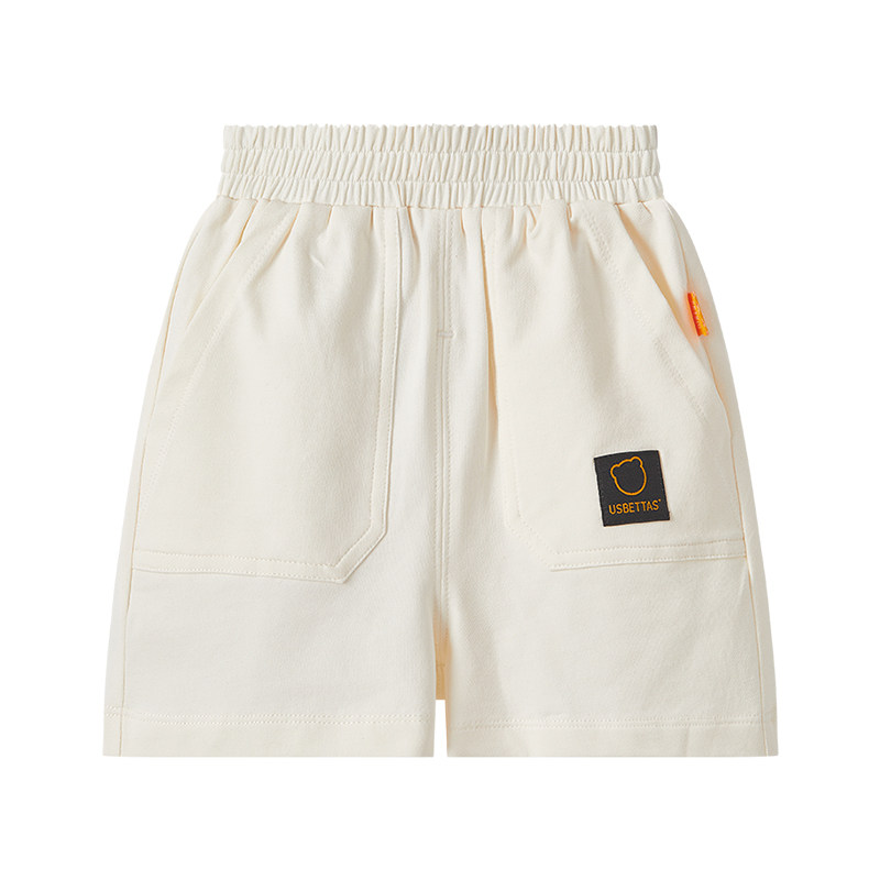 贝肽斯儿童短裤夏季新款婴儿男女童宝宝抗菌五分裤子纯棉防蚊晒裤