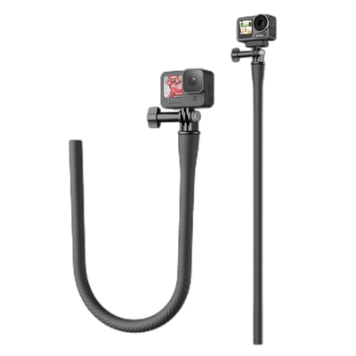 适用大疆DJI Osmo Nano配件柔性支架自拍杆自由塑形固定支架手机车载vlog拍摄摩托骑行支架