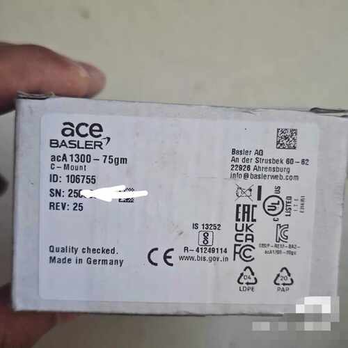 【议价】全新巴斯勒asleracA130075gm工业德