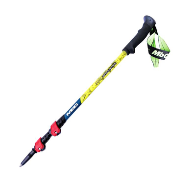 MBC外锁伸缩超短徒步拐棍登山杖