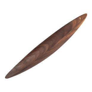 黑胡桃木实木香插不落灰香托盘创意线香托盘香托插香香座家用香炉