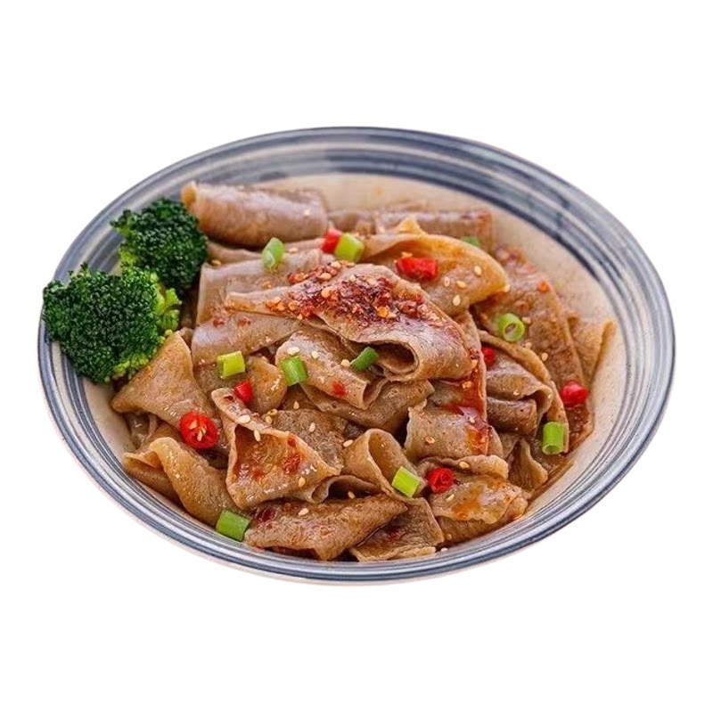 荞麦面皮干凉皮低脂肪荞麦凉皮荞麦面皮散装方便速食代餐包邮速食