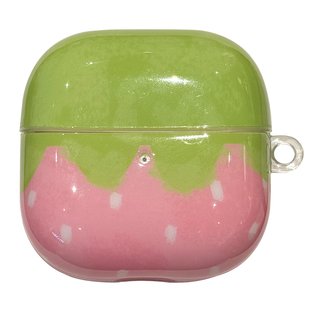 适用华为freeclip2耳机套freebuds7i可爱冰淇淋6i草莓苹果airpods4带挂件三星buds2无线蓝牙pro4硅胶套手链女