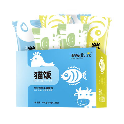 酷宠时光全价猫饭主食湿粮含鱼油