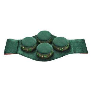 无烟艾灸盒随身灸家用纯铜艾炙器具大全艾草柱艾灸罐熏肚子热敷包