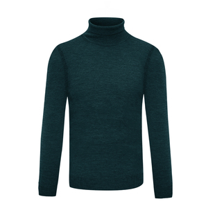 JODOLL乔顿男【100%绵羊毛】高领毛衣冬季百搭纯色舒适保暖针织衫