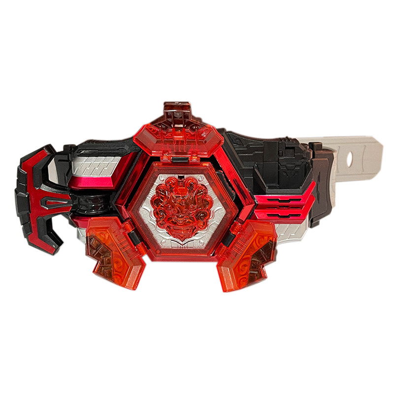 正版奥迪双钻铠甲勇士捕将刑天帝皇豪华召唤腰带召唤器套装玩具