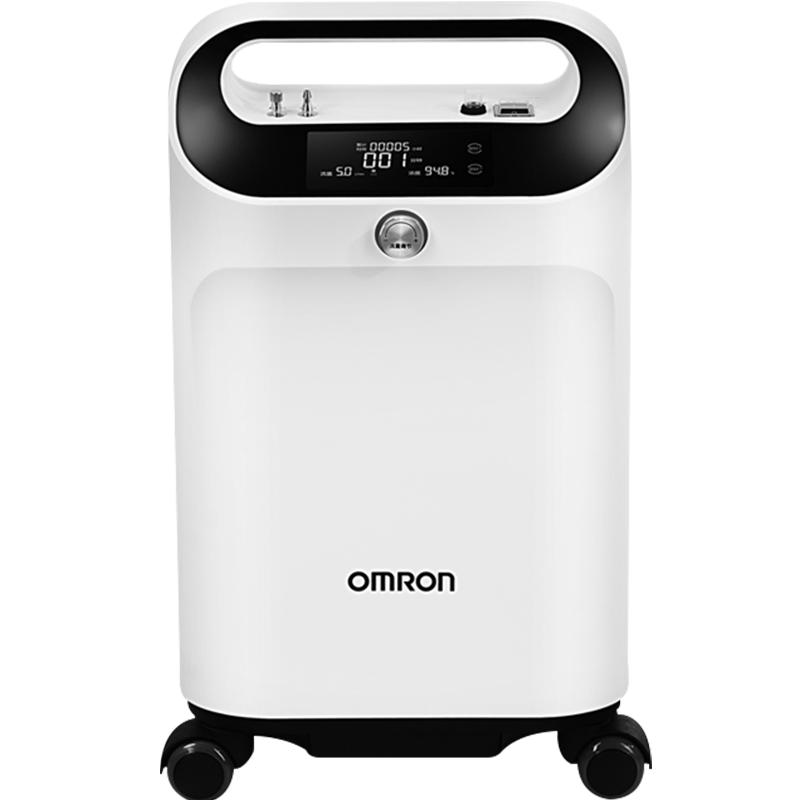 Omron/欧姆龙制氧机KJR-Y53W医用5升浓度90%家用吸氧机老人带雾化