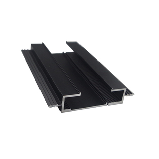 厨衣柜门抽屉铝合金18-22板通用子母拉手隐形AB大小通体封边拉手