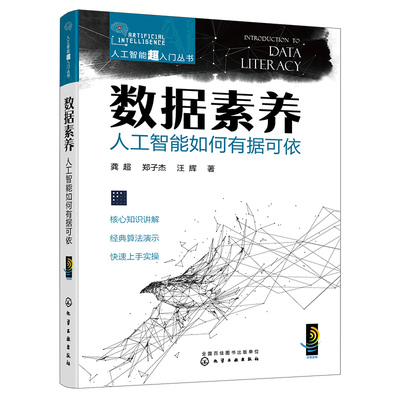 数据素养 人工智能如何有据可依 人工智能超入门丛书 AI人工智能数据规律收集清洗可视化技术计算机相关工作岗位技术人员阅读书籍