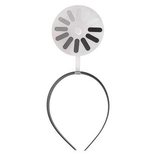 搞怪大脑加载中发箍可旋转立体发卡搞笑宕机发捆创意礼物头饰头箍