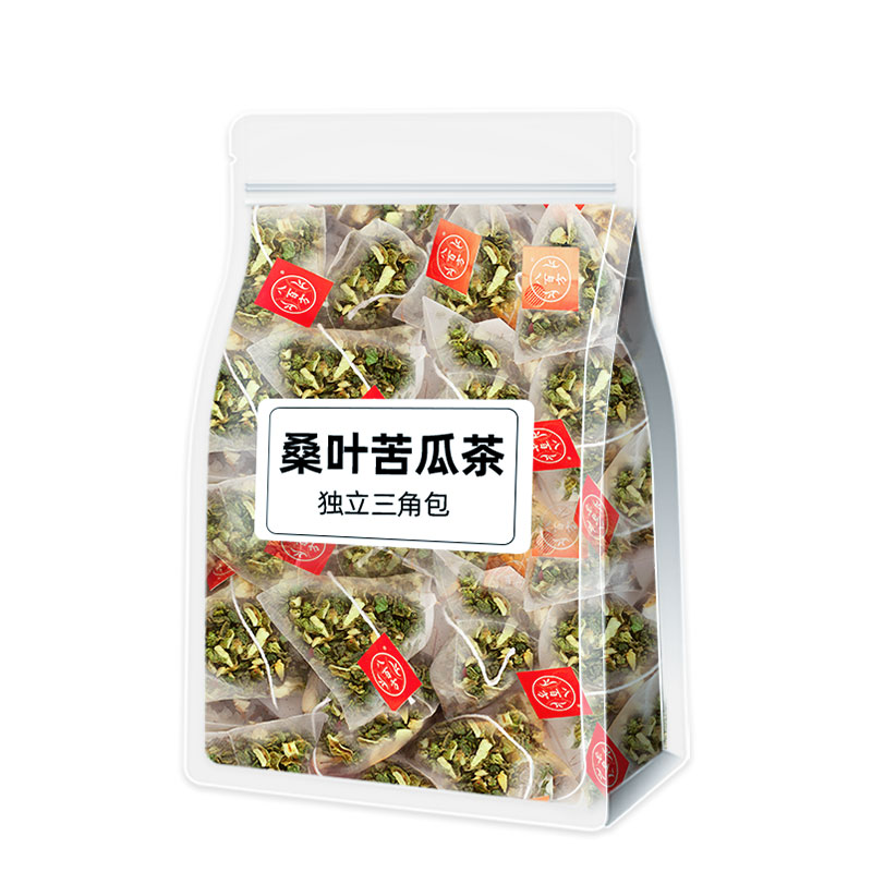 桑叶苦瓜茶中老年常备