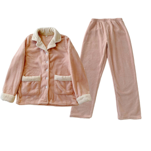 175高个子女生180的睡衣加长版加厚粉色休闲暖暖套装裤长110超长